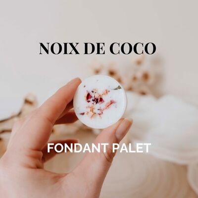 " Noix de coco " - Fondant parfumé 5h