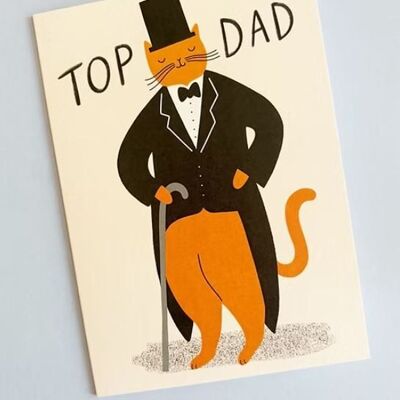 Carte de vœux pour papa