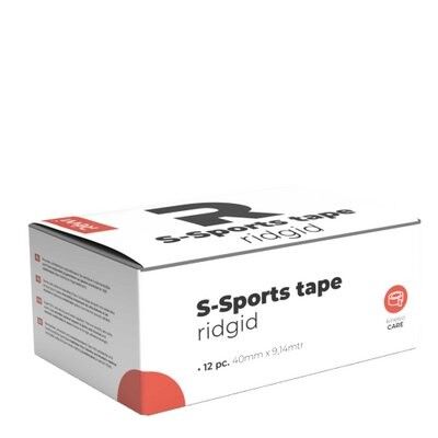 S-Sportstape ridgid - 40mm.x10yds. (12pc. box)