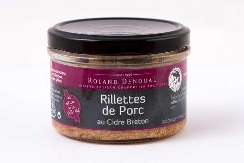 Rillettes de porc au cidre 100G