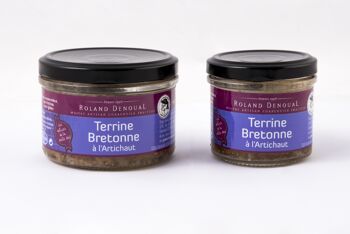 Terrine bretonne aux artichauts 100G 2