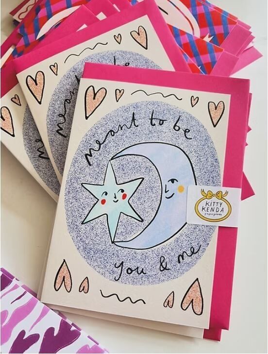 Tarjeta de felicitación "Meant To Be"