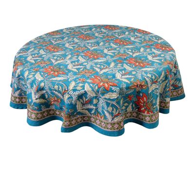 Tovaglia rotonda Alison Sea Green