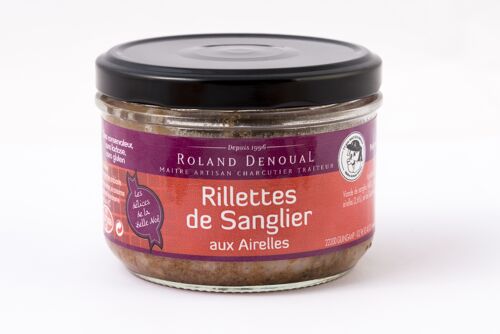 Rillettes de sanglier aux airelles 100G