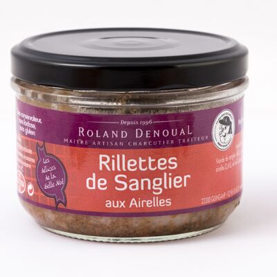 Rillettes de sanglier aux airelles 100G