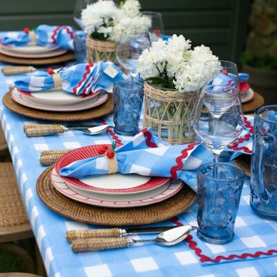 Tovaglia rettangolare Alice Blue