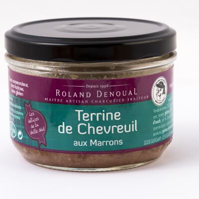 Terrine de chevreuil aux marrons 180G