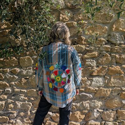 Camisa vintage oversize 007