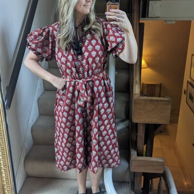 Robe rouge Shirley