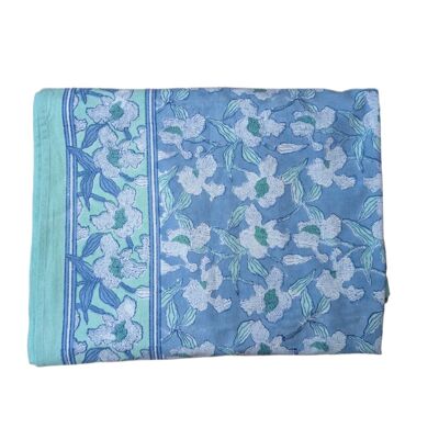 Tovaglia rettangolare blu orchidea