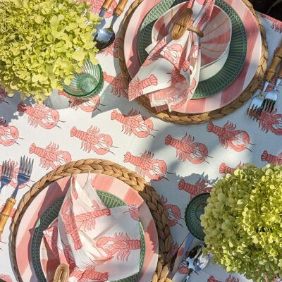 Tovaglioli Vogue Lobster Coral, set da 4
