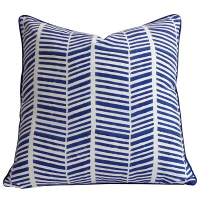 Jeanie Blue Cushion Cover