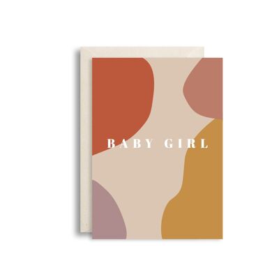 Grußkarte Baby Mädchen
