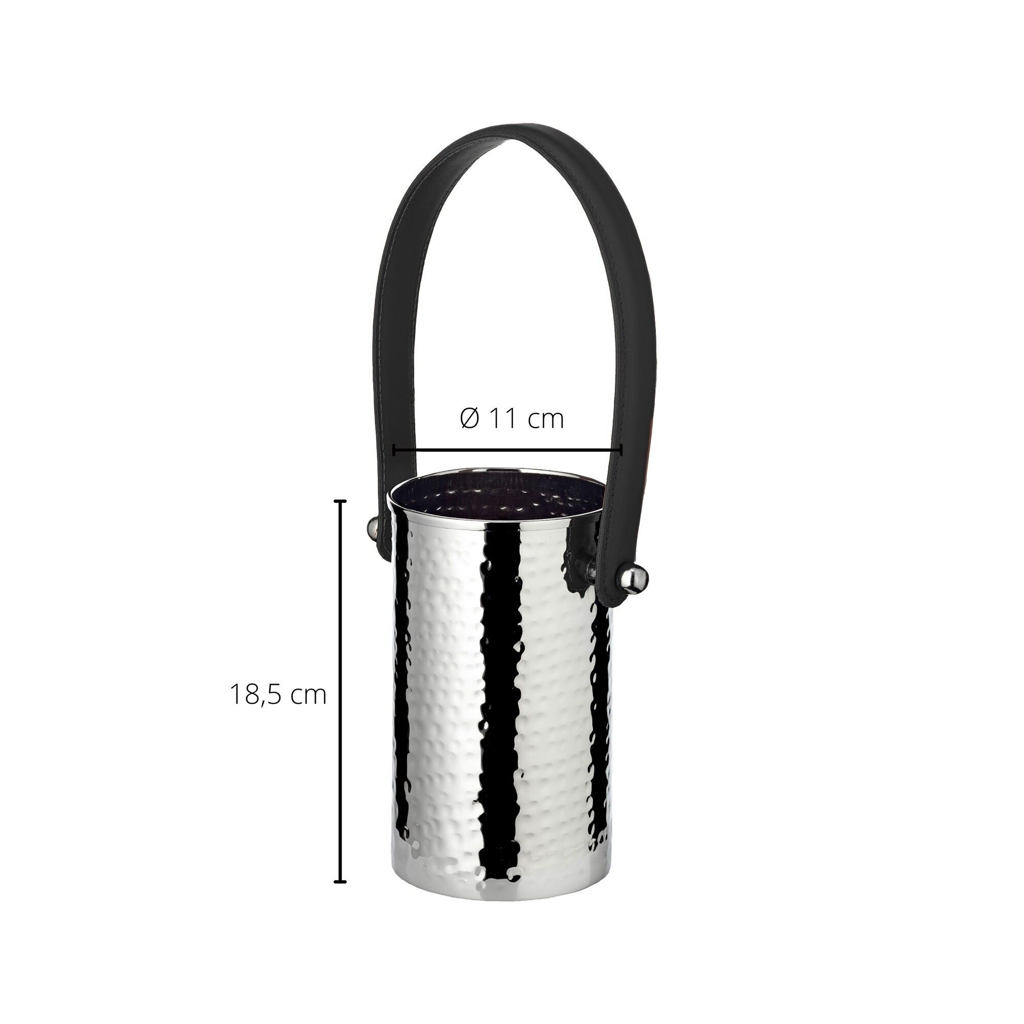 Rafraîchisseur de bouteille Gavin martelé Ø 11 H 18,5 cm