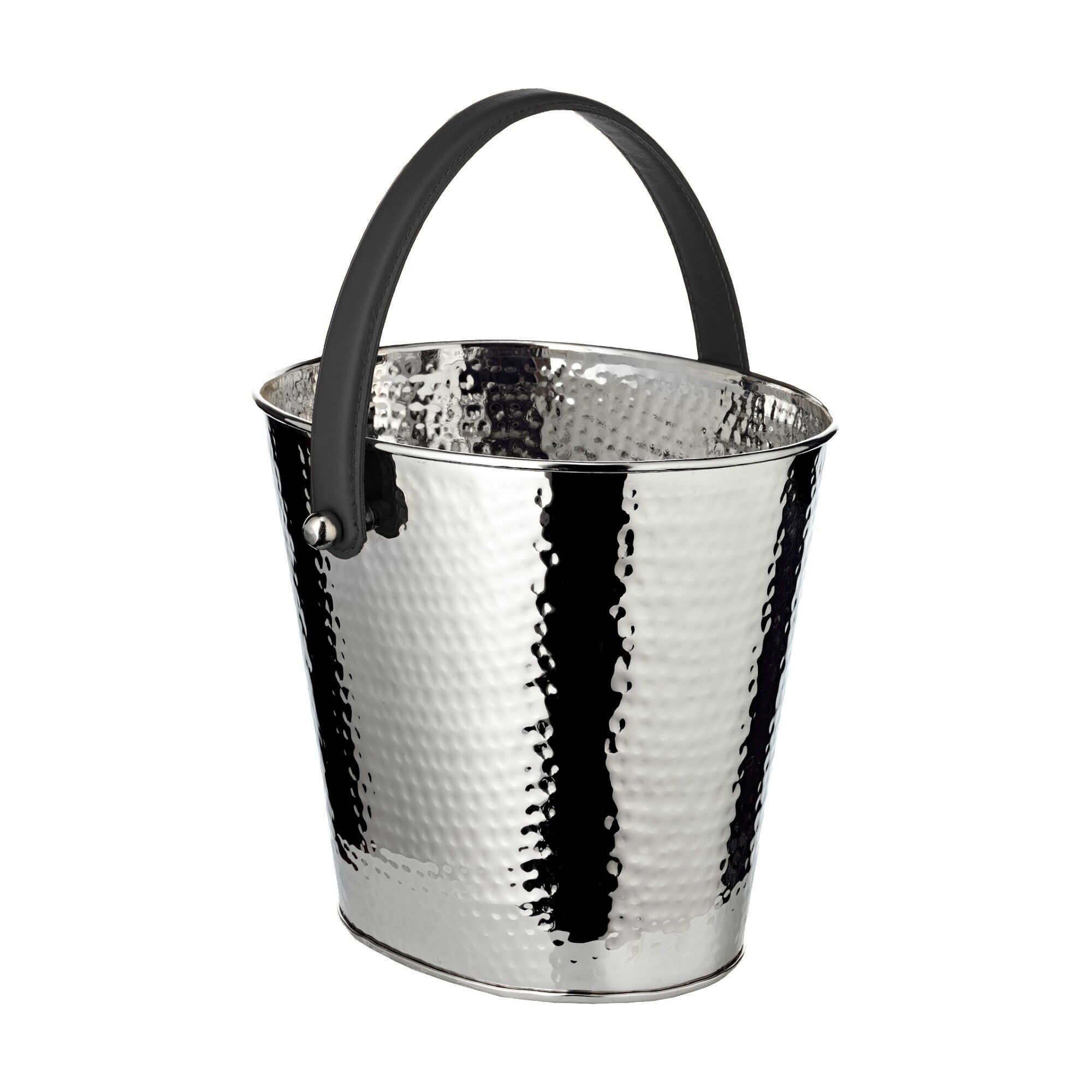 Enfriador de champán Gavin martillado 26 x 21 cm, H 23 cm