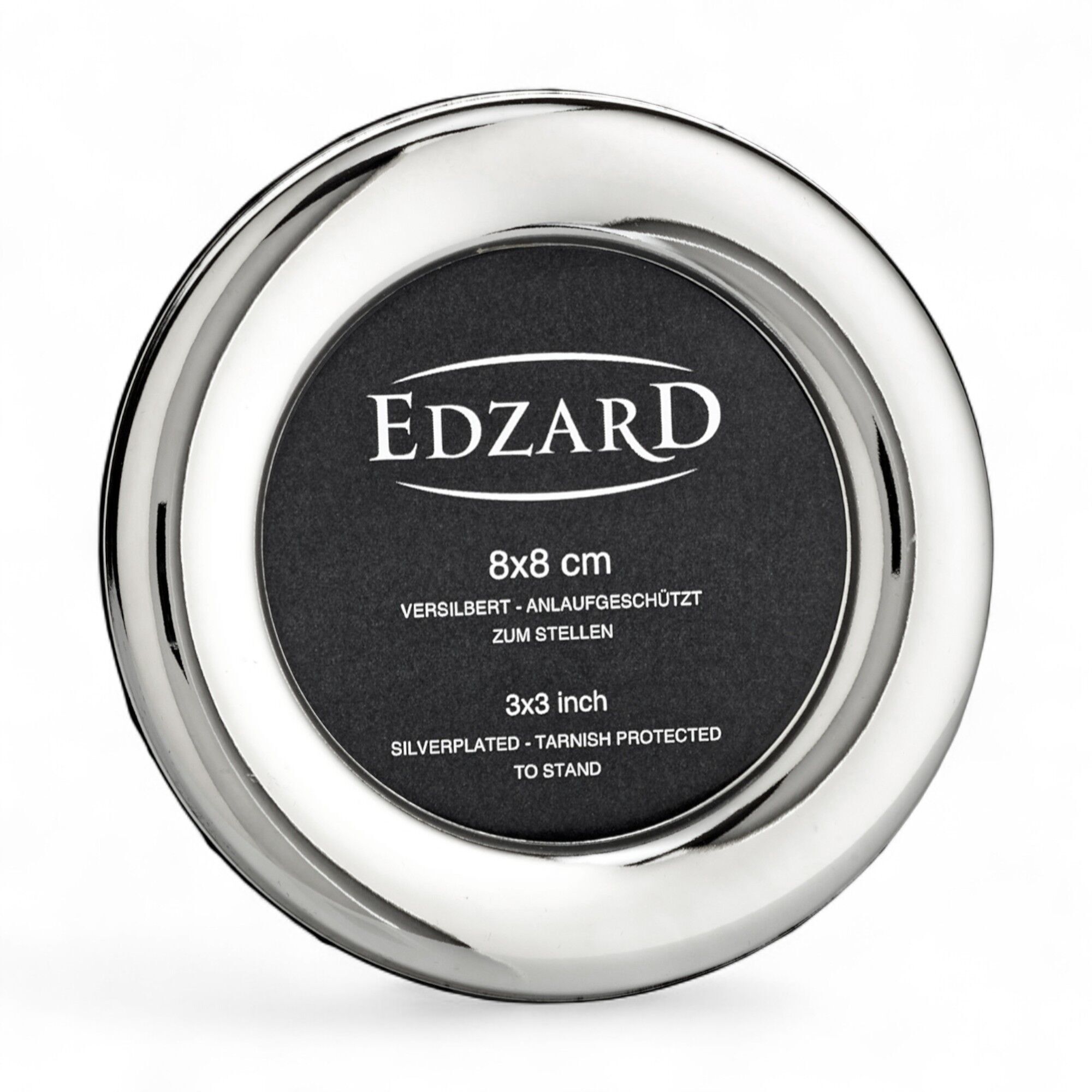 Marco de fotos circular 8x8 cm