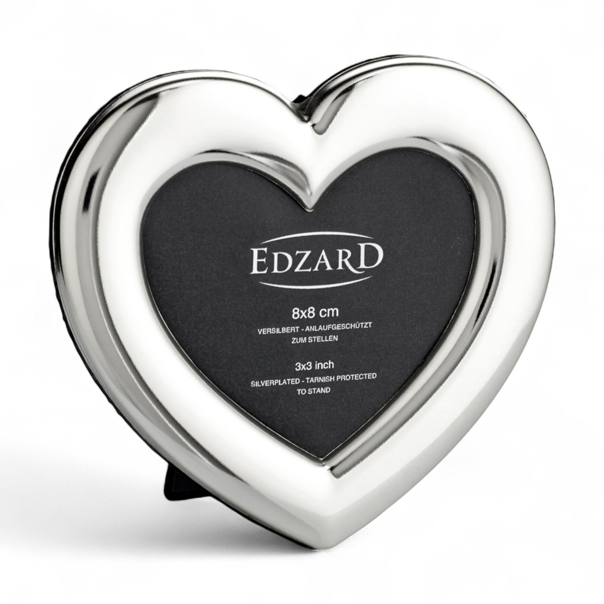 Marco de fotos corazón 8x8 cm