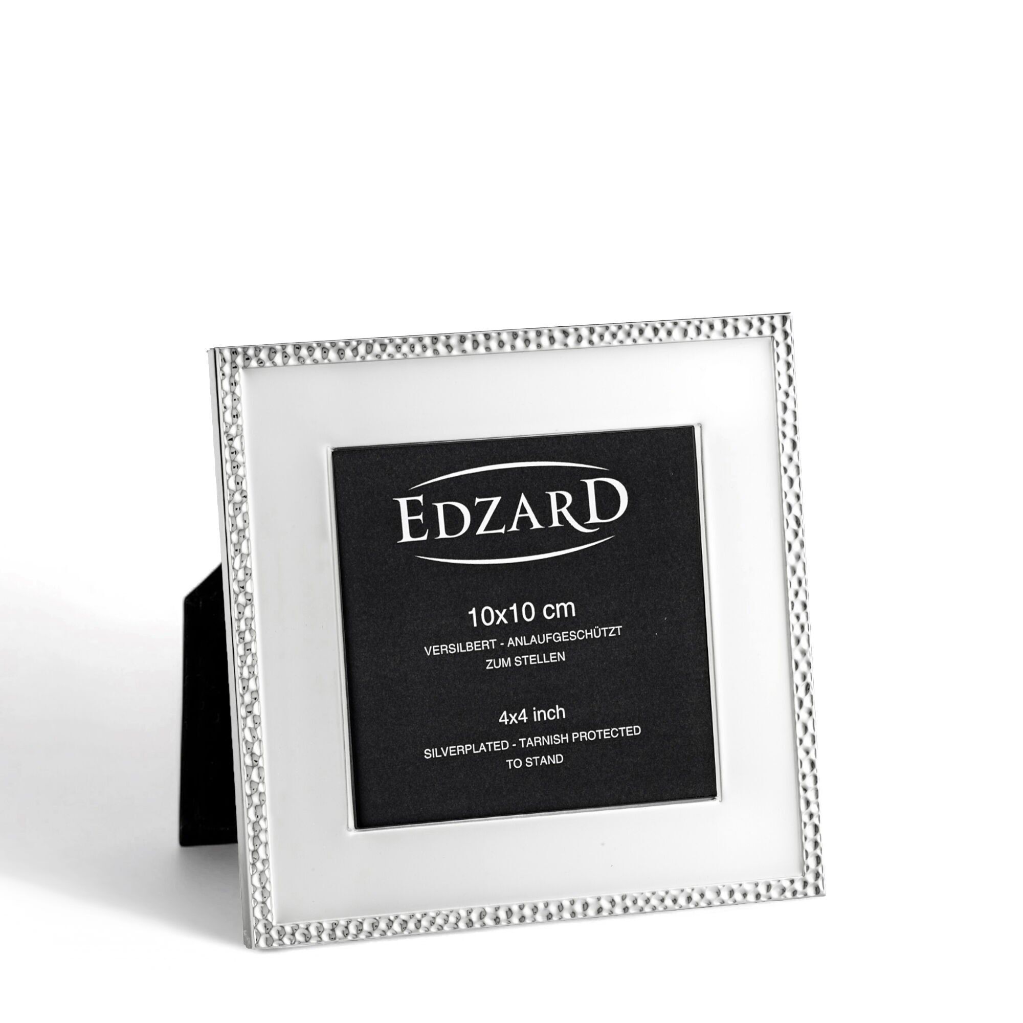 Marco de fotos Avellino 10x10 cm finamente martillado