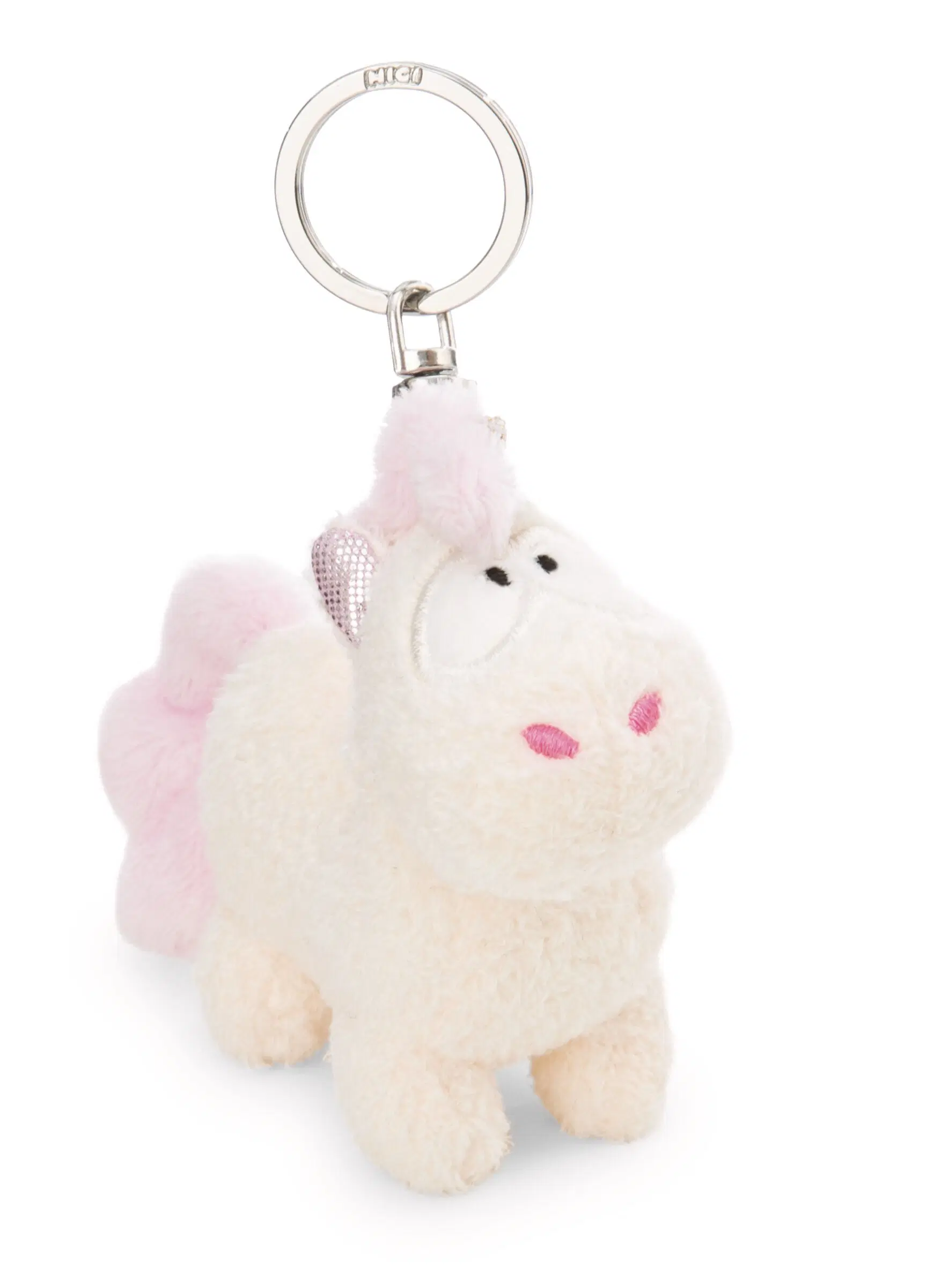 Buy wholesale Keychain Unicorn Creamy Pink 10cm GREEN
