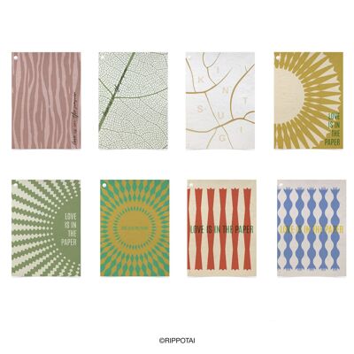Cartes de vœux en papier à planter Releaf – Printemps – Lot de 8