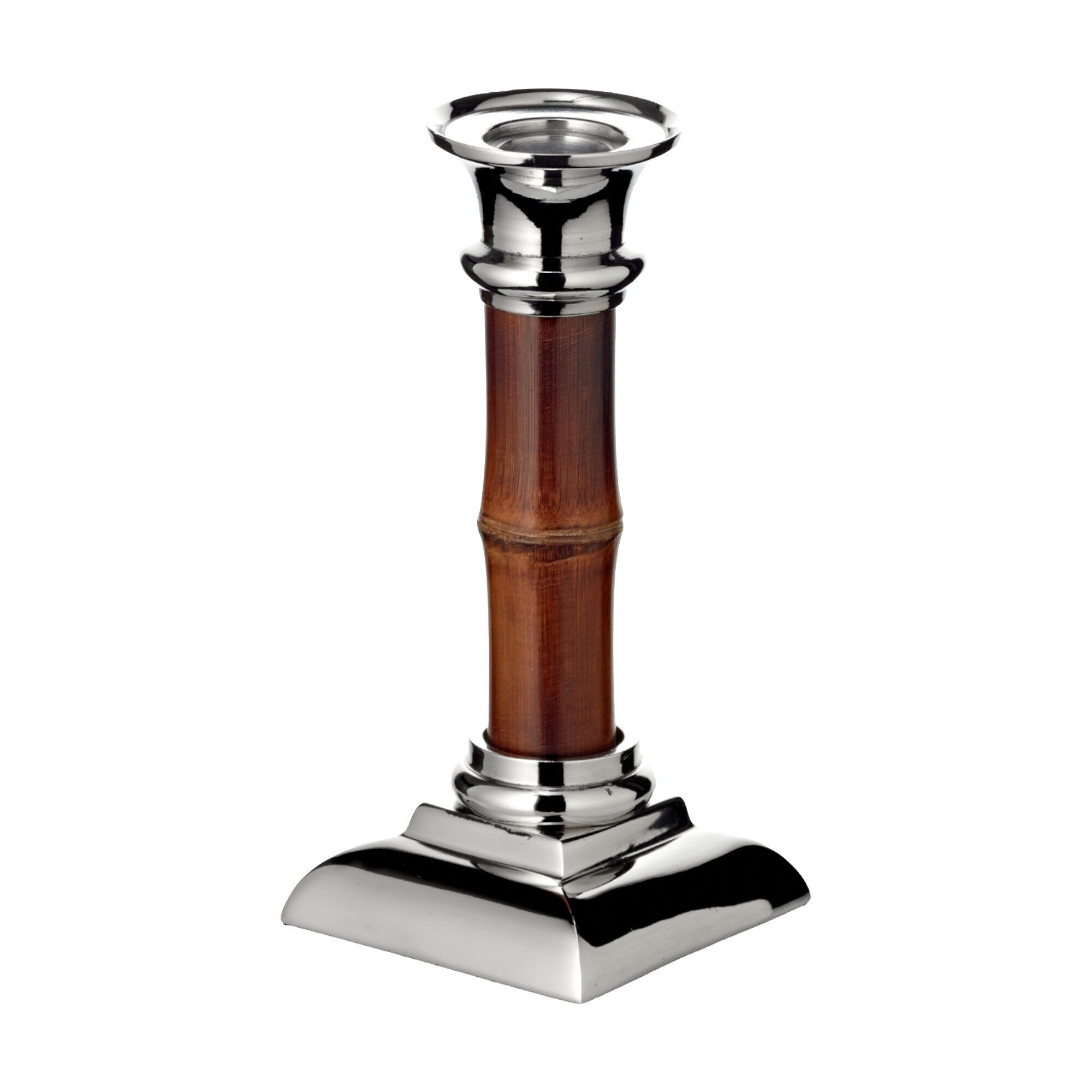 Leuchter Holm Bambus H 17 cm