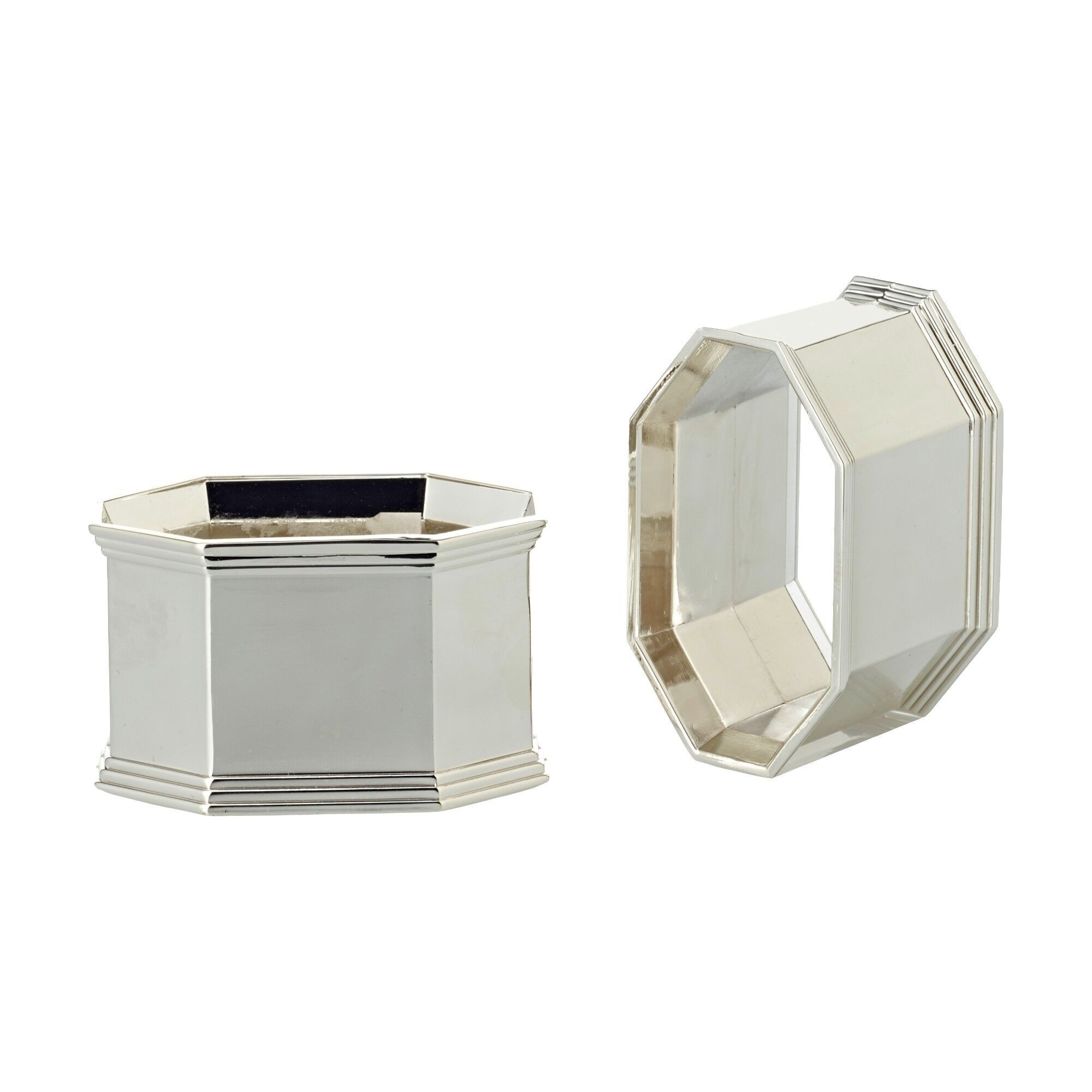 Serviettenring Octa 4er Satz H 3,5cm