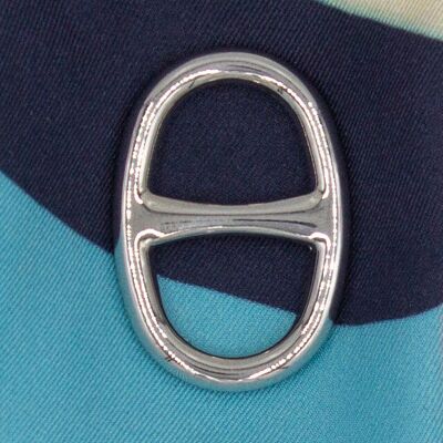 Anello per sciarpa piccolo in argento