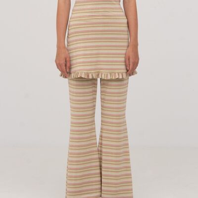 Pantaloni a righe Persefone