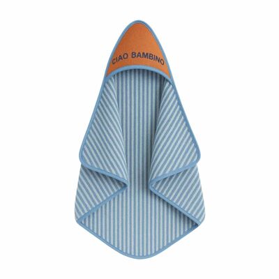 Toalla de bebé Summer Forever - Azul Terry