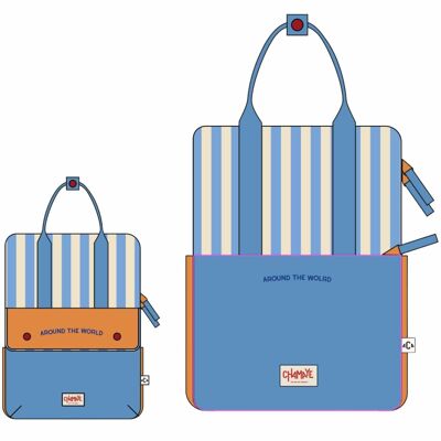 Around the World Backpack | Child or Adult