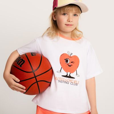 Conjunto infantil de degustación de Apple Spritzer (camiseta y pantalón corto)