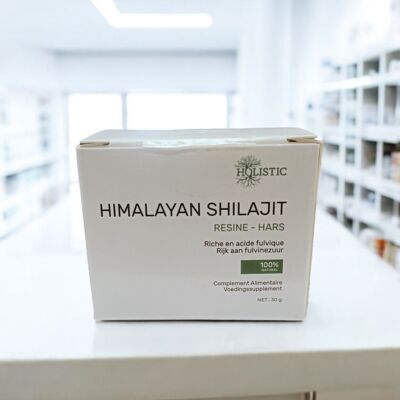 Shilajit puro dell'Himalaya 60 grammi - Resina grezza naturale al 100% | Qualità premium, SPF, certificata CNK | Holistic Copier