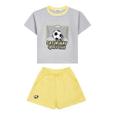 Kids Twin Set SATURnDAY Sport Club (T-Shirt & Shorts) Boys