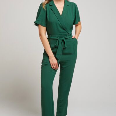 KEIRA - Belted flowing jumpsuit
