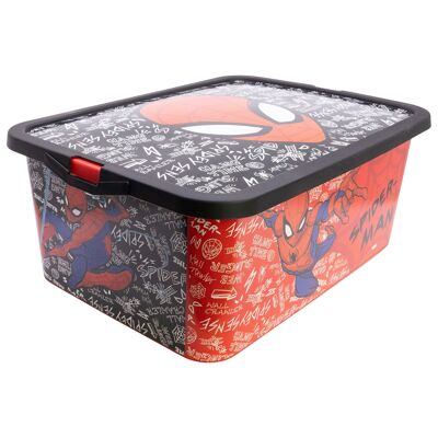 STOR CLICK BOX 13 L SPIDERMAN URBAN WEB