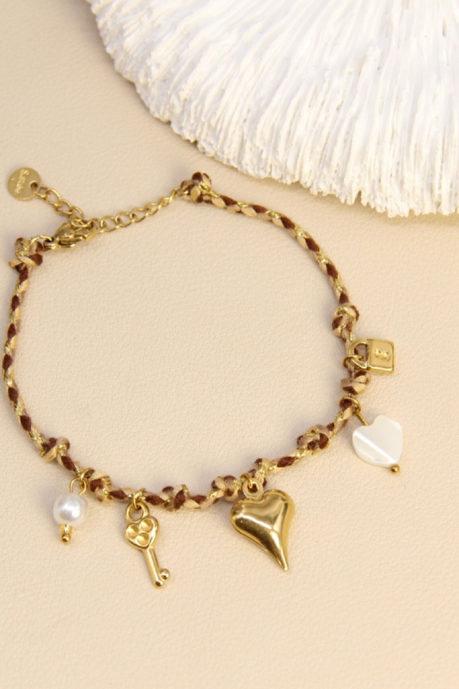 Bracelet Clé du Cœur – Délicatesse & symboles