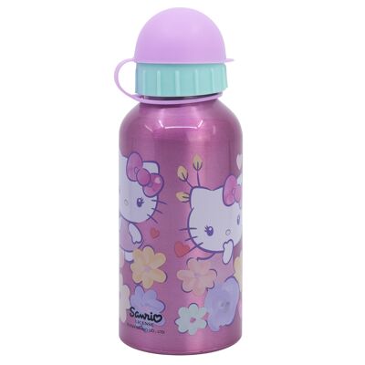 STOR SMALL ALUMINUM BOTTLE 400 ML HELLO KITTY