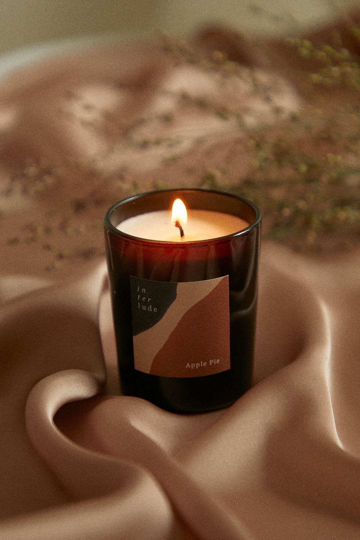 Mini vela perfumada de tarta de manzana