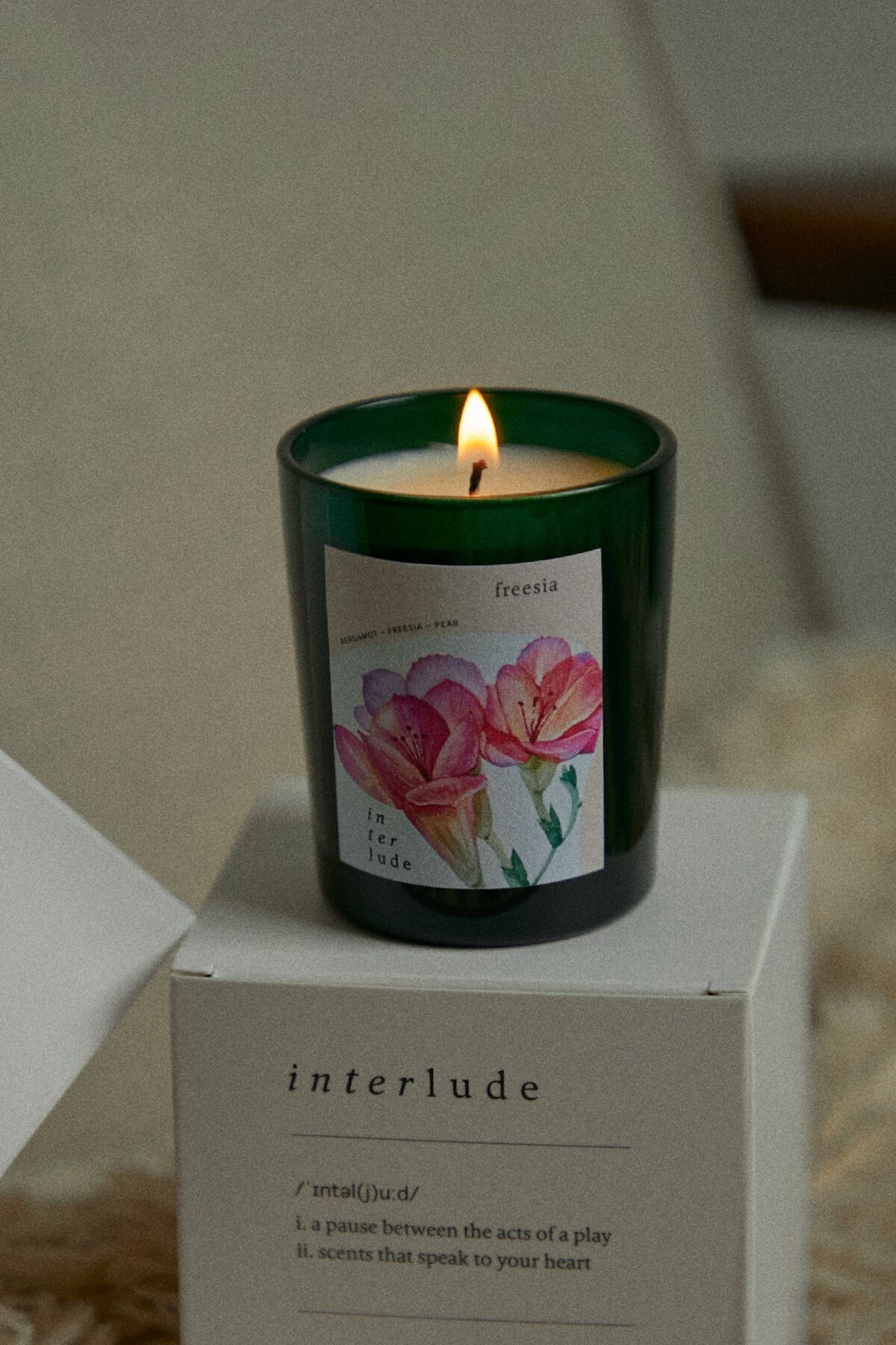 Freesia Mini Scented Candle