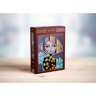Puzzle 1000 Pièces Magnolia - Fille Colorée