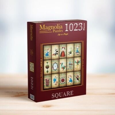 Puzzle 1023 Pièces Carré Magnolia - Wonderland