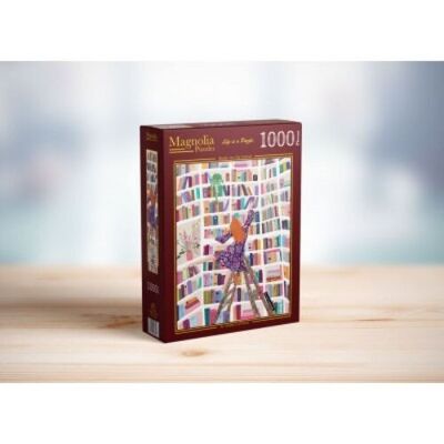 Puzzle 1000 Pièces Magnolia - Les Livres Sont mes Amis