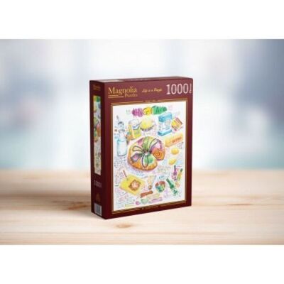 Puzzle Magnolia da 1000 pezzi - Torta del Re