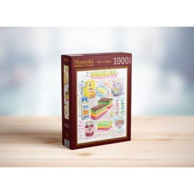 Puzzle Magnolia da 1000 pezzi - Biscotti arcobaleno