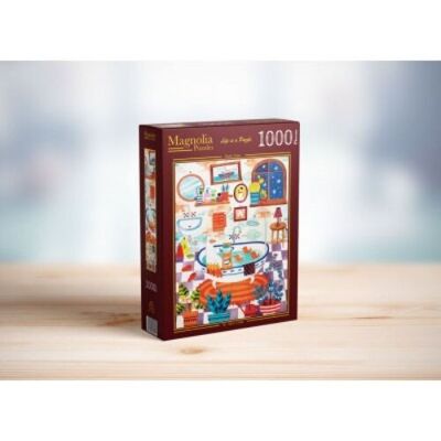 Puzzle Magnolia da 1000 pezzi - L'ora del bagno