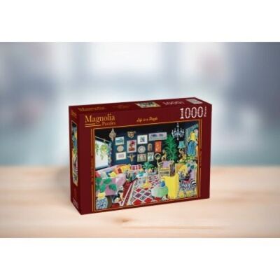 Puzzle 1000 Pièces Magnolia - Les Souvenirs de Voyage