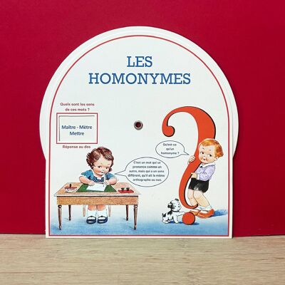 El disco de los homónimos