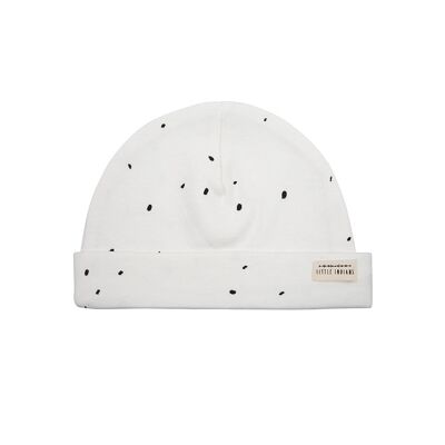 Baby Hat Dots - Cloud Dancer