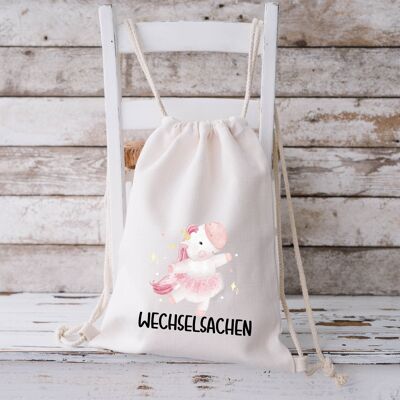 Bolsa para cambiarse de ropa | Unicornio