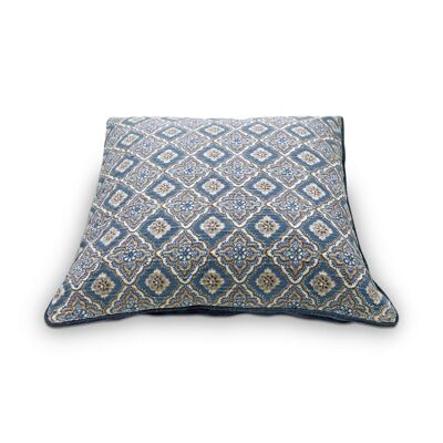 Starcheck Floral2 Blue Cushion - 50x50cm